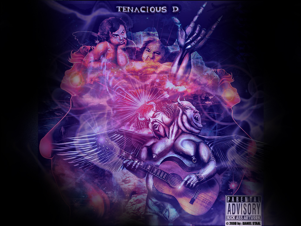 Tenacious D Album Cover Art By: Staal